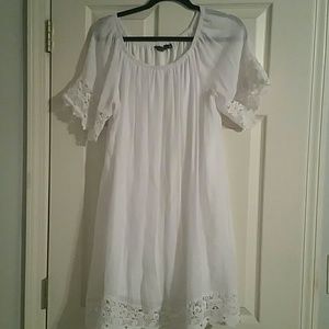 White summer dress